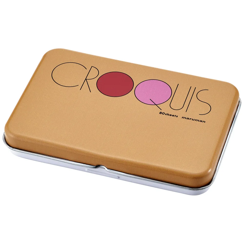 缶入りメモ クロッキーブック柄 2023年限定品